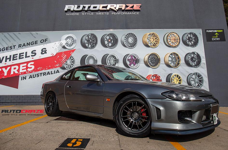 NISSAN00SX S15 SF02 GLOSS GUNMETAL